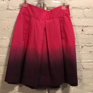 ☃️ 4/$20 Express Pleated Color Dipped Skirt